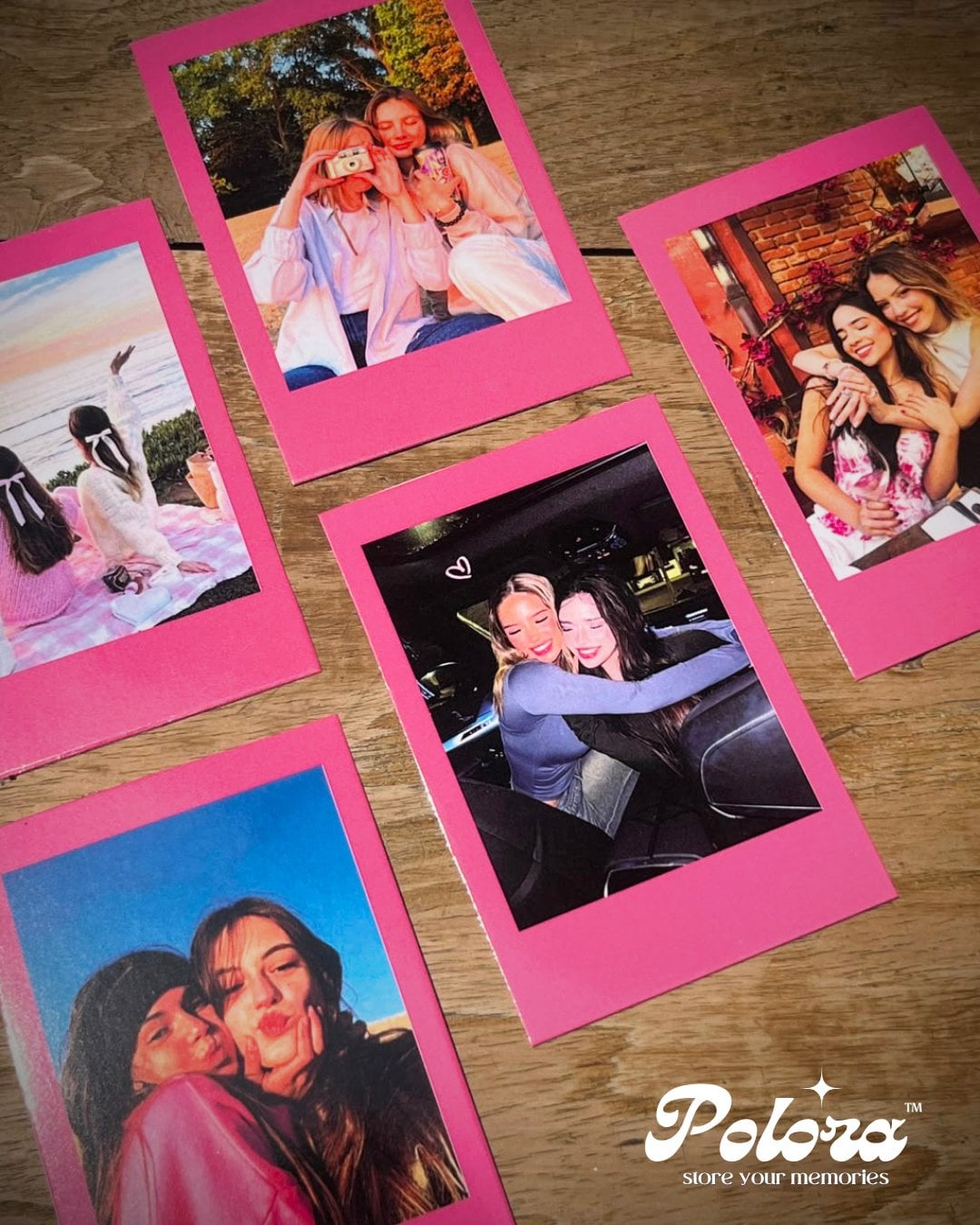 Bubblegum Polaroids